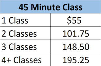 45 Minute Class 2023-2024